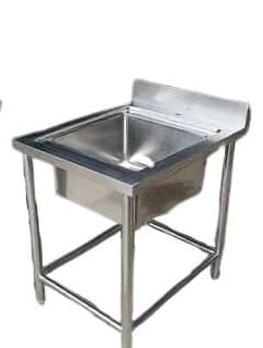 Barisan sinki — a stainless steel unit fabricated by the company.